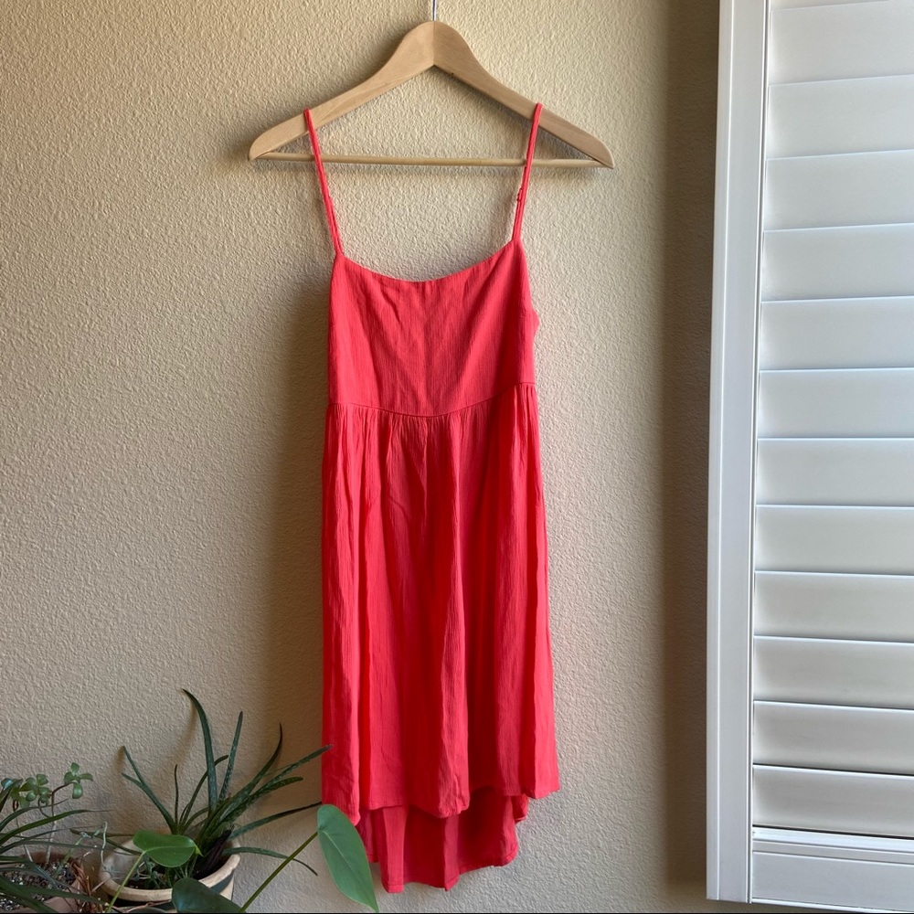 NWT Neon Coral Mini Dress